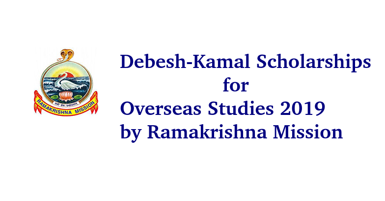 Debesh-Kamal Scholarships for Overseas Studies 2019 by Ramakrishna Mission | AISEE
